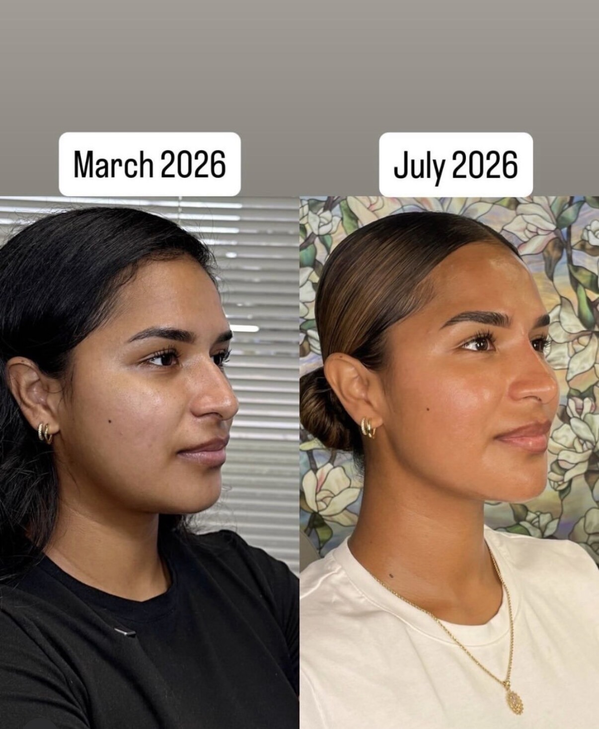 Client progress, March 2026 to July 2026
