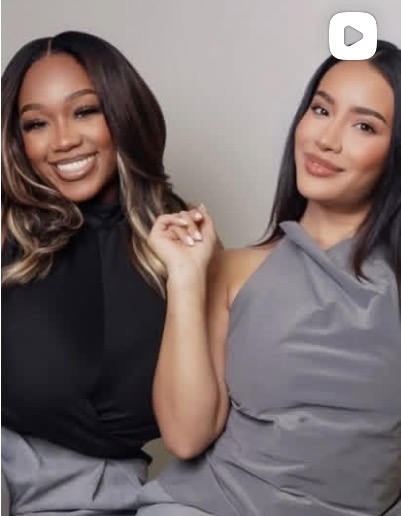 Jeanette and Tahjeira, founders of Virtue & Bloom